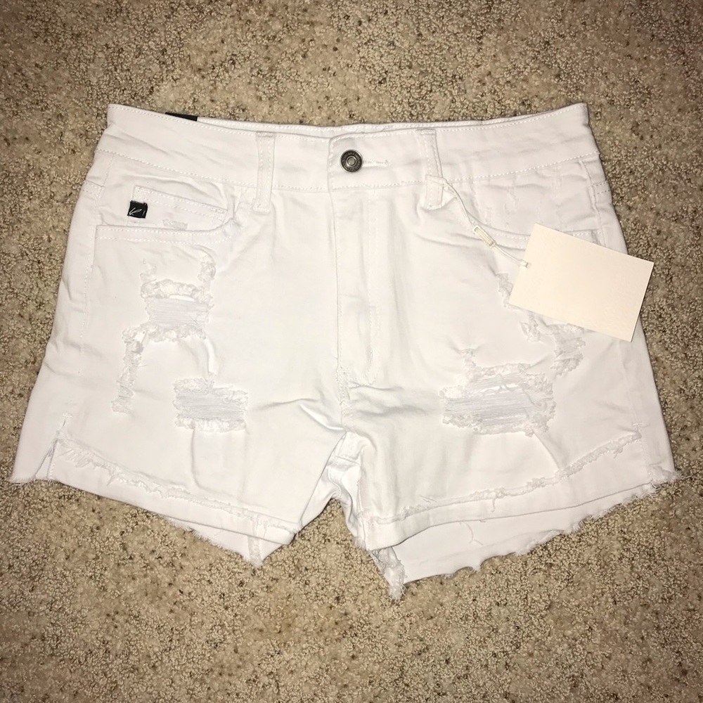 White shorts